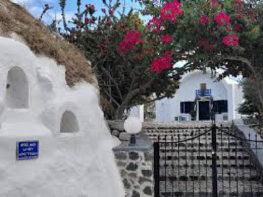 Ag. Aristides church, Church near Cally Cave House (large image)